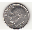 1992 - 10 Cents (Dime) Rame-nickel Dollaro Stati Uniti Roosevelt  Dime FDC